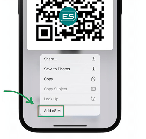 QR Code Step 1